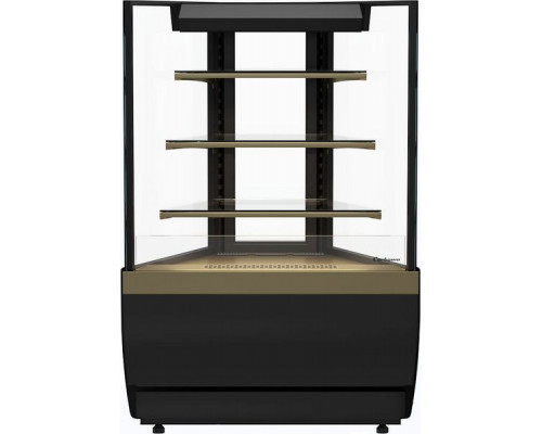 Витрина кондитерская Carboma KC70 VV-3-1 Standart версия 2.0 без боковин, 9005-0109, дверь распаш.
