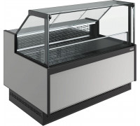 Витрина морозильная Carboma GC110 SL 1,25-1 версия 2.0 с боковинами, 9006-0430