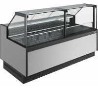 Витрина морозильная Carboma GC110 SL 2,0-1 версия 2.0 с боковинами, 9006-0430