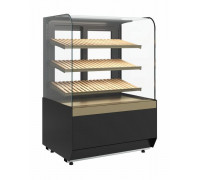 Витрина нейтральная напольная Carboma KR70 N 1,3-1 Light Bread (9005-0109)