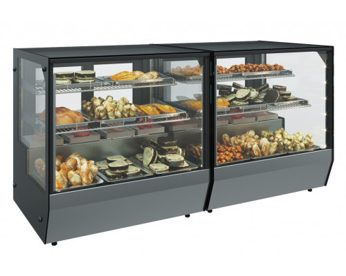 Витрина нейтральная настольная Carboma AC59 N 1,2-1 (фронт стандартный цвет)