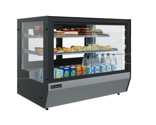 Витрина нейтральная настольная Carboma AC59 N 1,2-1 (слайдер) (0430)