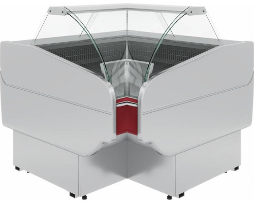 Витрина универсальная Carboma G120 VV-6 (внутренний угол, динамика) (3004)