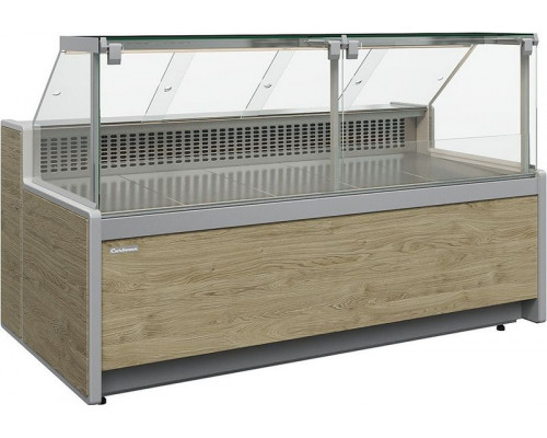 Витрина универсальная Carboma GC111 VV 2,5-1 (динамика, без боковин, 1010 Мариель)