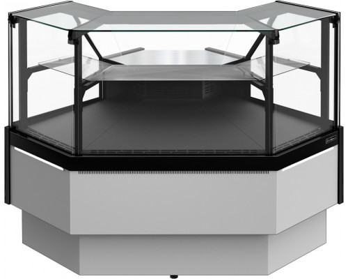 Витрина универсальная Carboma GC95 VV 5-1 версия 2.0 без боковин, 9006-0430, внеш.угол