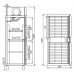 Шкаф Carboma RF 1120 холодильный комбинированный