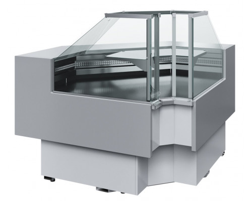 Витрина холодильная GC 110 VM-6 без боковин (ВХСу-2 Carboma GC110 внутренний 90 динамика) (1006 дуб)