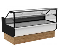 Витрина холодильная GC95 SV 1,5-1 (ВХСр-1,5 Carboma GC95 INOX)