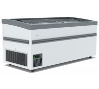 Ларь-бонета UF 2100 ВЕ серый с корзинами