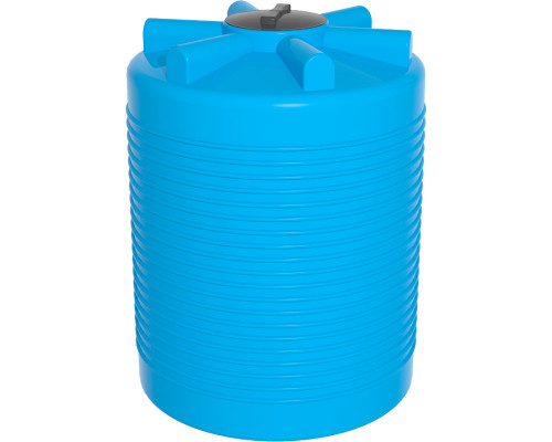 Емкость цилиндрическая вертикальная 1000 литров , арт.: ЭВЛ 1000(И), цвет: синий, код: 20324