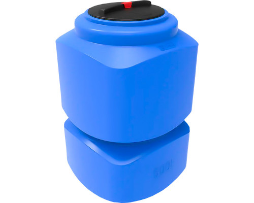Пластиковая ёмкость для воды 500 литров, арт.: L 500, цвет: синий, код: 20210