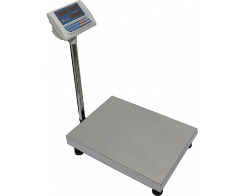 Весы ВЭТ-600-1С электронные с расчетом стоимости до 600 кг платформа 60х80 см