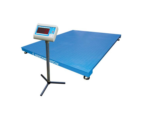 Весы ВСП4-А-1000 электронные платформенные напольные до 1000 кг